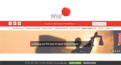 Desktop Screenshot of mwgsolicitors.co.uk